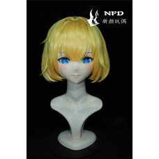 (NFD059)Customize Handmade Crossdress Full Head Female/Girl Resin Japanese Cartoon Character Animego Cosplay Kigurumi Mask